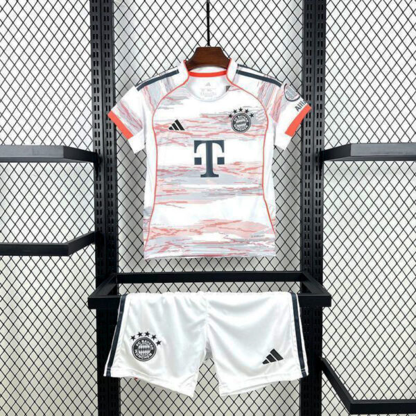 2025-26 BAYERN MUNICH AWAY MEN AND KIDS KIT