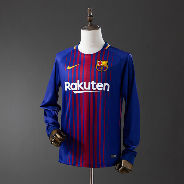 2017-18 BARCELONA HOME LONG SLEEVE
