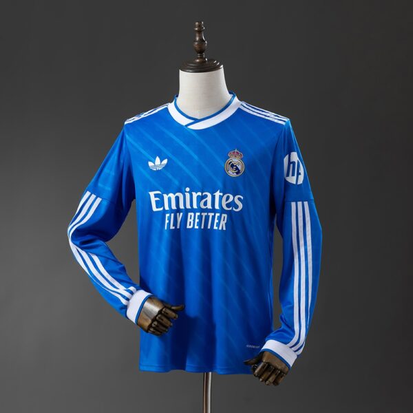2025-26 REAL MADRID THIRD AWAY LONG SLEEVE FAN VERSION