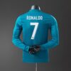 2017-18 REAL MADRID THIRD AWAY LONG SLEEVE PLAYER VERSION