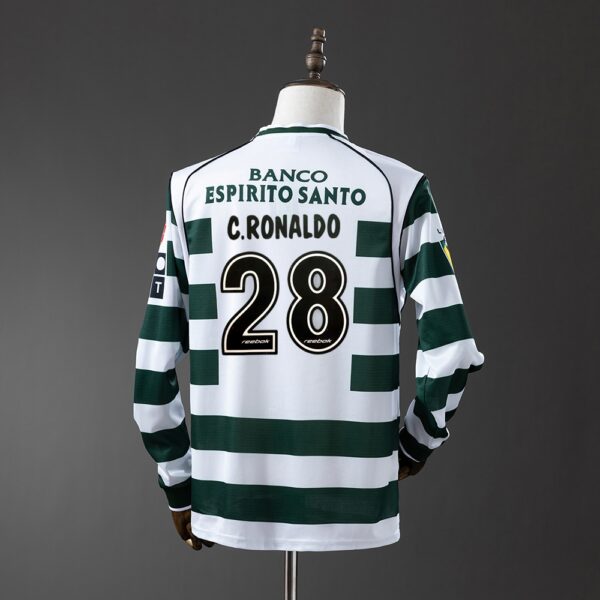 2001-03 SPORTING LISBON HOME LONG SLEEVE