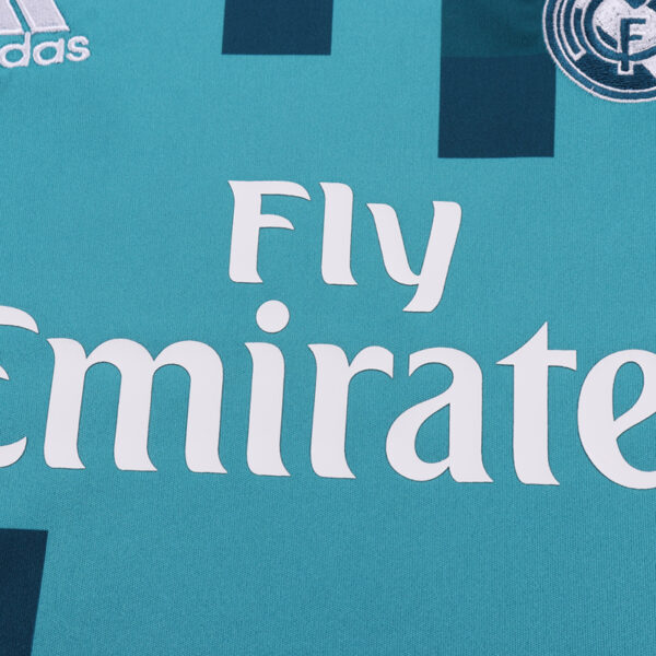 2017-18 REAL MADRID THIRD AWAY LONG SLEEVE KIDS KIT