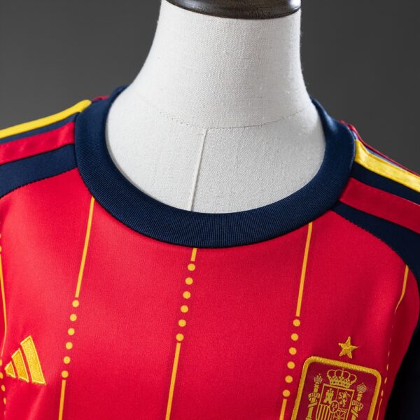 2026 SPAIN WORLD CUP HOME MEN AND KIDS KIT