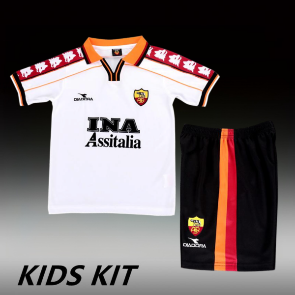 bccd3c3a53.png 1998-99 ROMA AWAY KIDS KIT