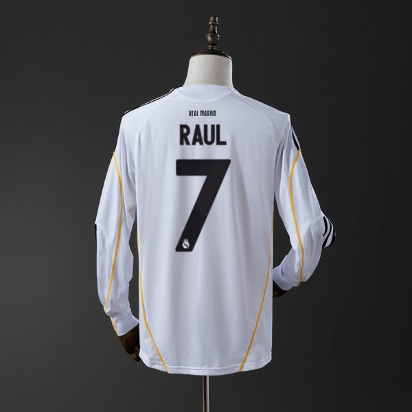2009-10 REAL MADRID LONG SLEEVE HOME (FAN VERSION)