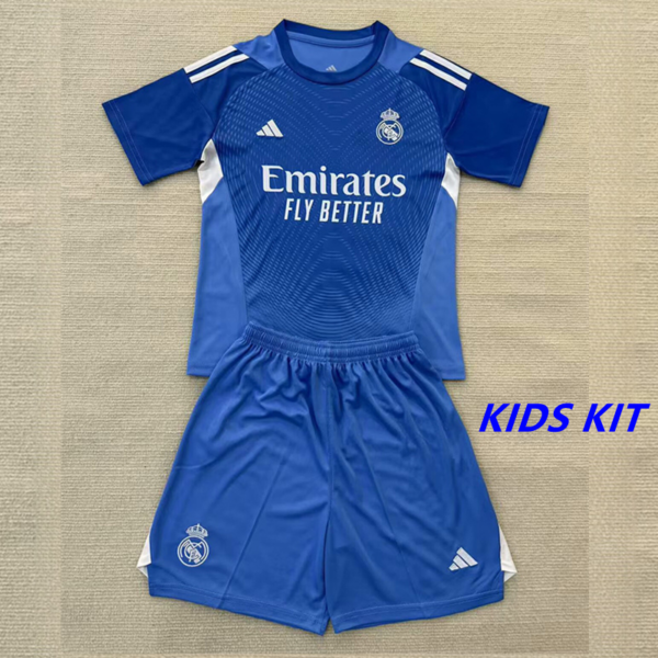 c0caf03d93.png 2025-26 REAL MADRID BLUE GOALKEEPER KIDS KIT