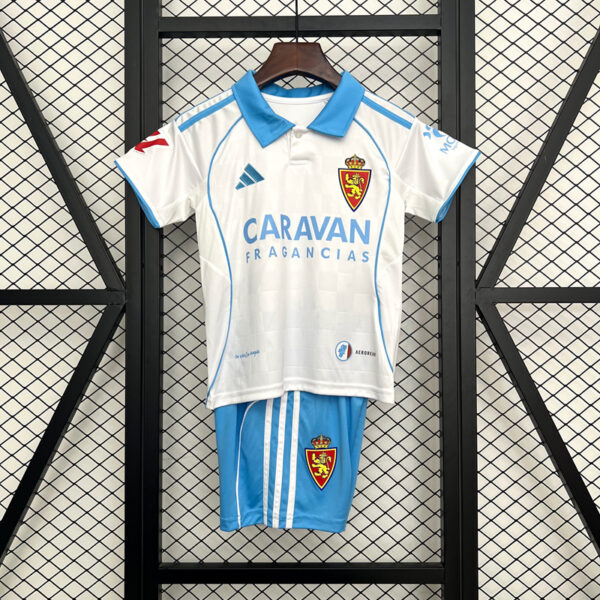 2025-26 REAL ZARAGOZA HOME KIDS KIT