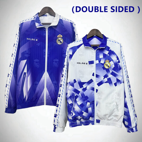 REAL MADRID TRAINING WINDBREAKER （DOUBLE SIDED ）