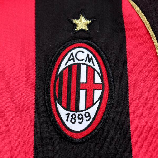 2006-07 AC MILAN HOME LONG SLEEVE KIDS KIT