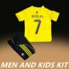 2025-26 AL NASSR HOME MEN AND KIDS KIT