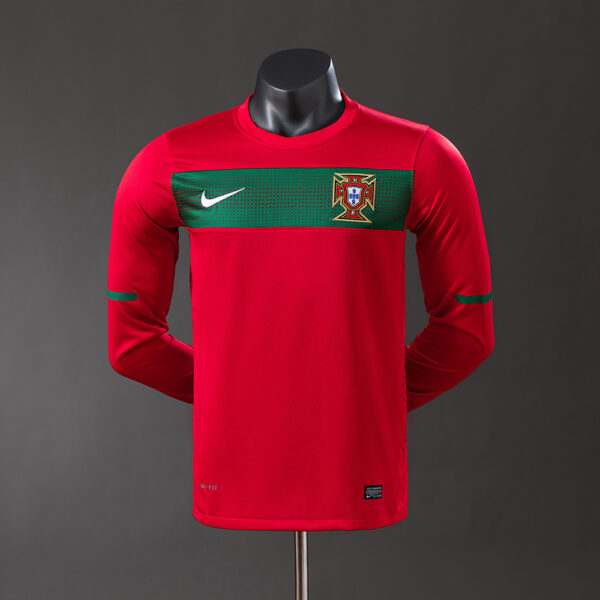 2010 PORTUGAL HOME LONG SLEEVE (PLAYER VERSION)
