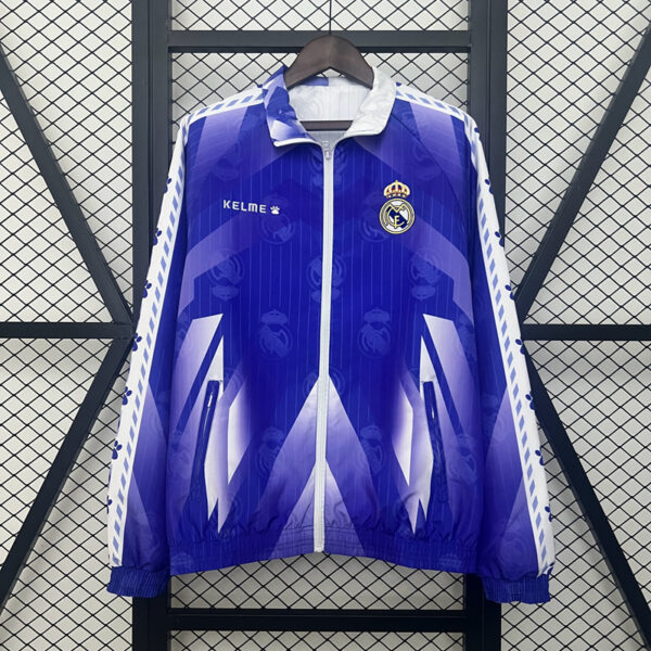 REAL MADRID TRAINING WINDBREAKER （DOUBLE SIDED ）