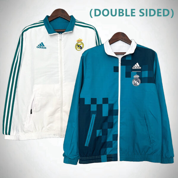 2017-18 REAL MADRID TRAINING WINDBREAKER （DOUBLE SIDED）
