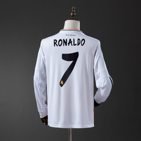 2013-14 REAL MADRID HOME LONG SLEEVE (FAN VERSION)