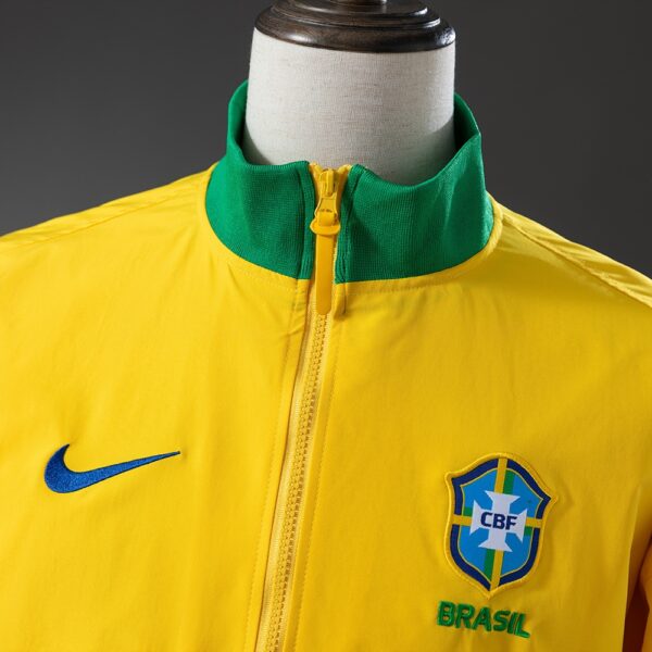 BRAZIL CENTAURO SPORTSWEAR JACKET COAT-YELLOW