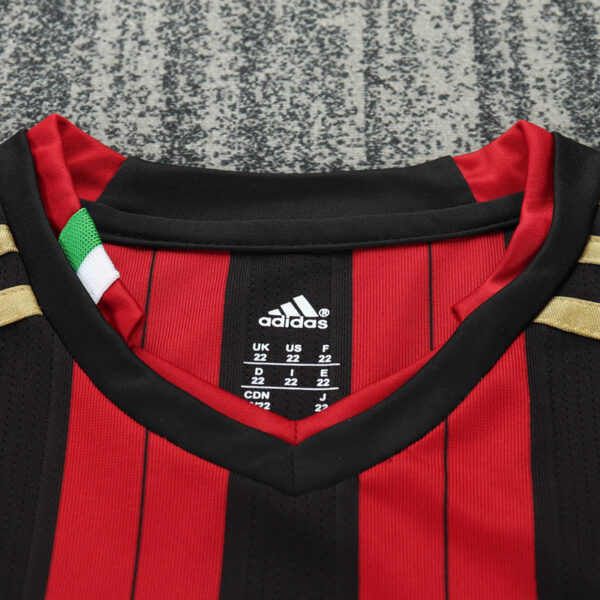 2013-14 AC MILAN HOME LONG SLEEVE KIDS KIT