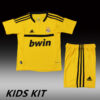 2011-12 REAL MADRID YELLOW GOALKEEPER KIDS KIT