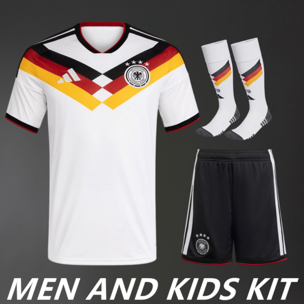 2026 GERMANY WORLD CUP HOME MEN AND KIDS KIT