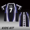 1997-98 REAL MADRID AWAY KIDS KIT