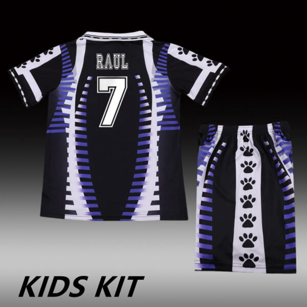 1997-98 REAL MADRID AWAY KIDS KIT