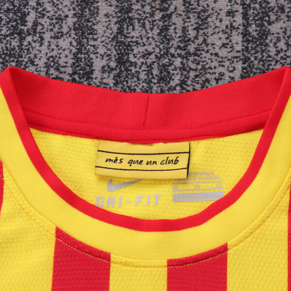 2013-14 BARCELONA AWAY KIDS KIT