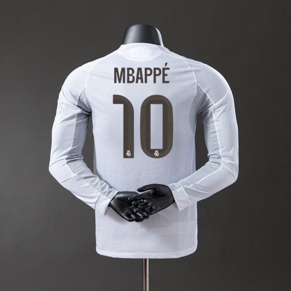 2025-26 REAL MADRID LONG SLEEVE HOME （PLAYER VERSION）