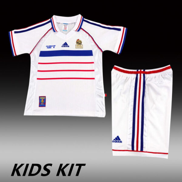 1998 FRANCE AWAY KIDS KIT
