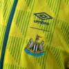 NEWCASTLE UNITED REVERSIBLE JACKET WINDBREAKER - ARMY GREEN & YELLOW