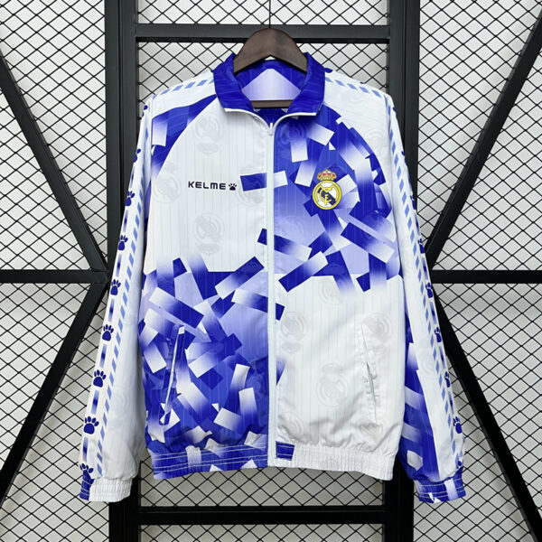REAL MADRID TRAINING WINDBREAKER （DOUBLE SIDED ）