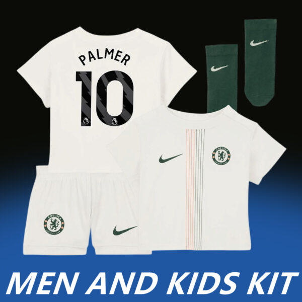 2025-26 CHELSEA AWAY MEN AND KIDS KIT