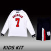1998 ENGLAND HOME LONG SLEEVES KIDS KIT