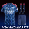 2025-26 ARSENAL AWAY MEN AND KIDS KIT