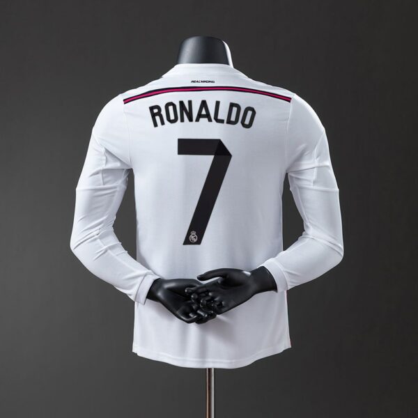2014-15 REAL MADRID HOME LONG SLEEVE PLAYER VERSION