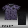 1990 ENGLAND BLACK AWAY KIDS KIT