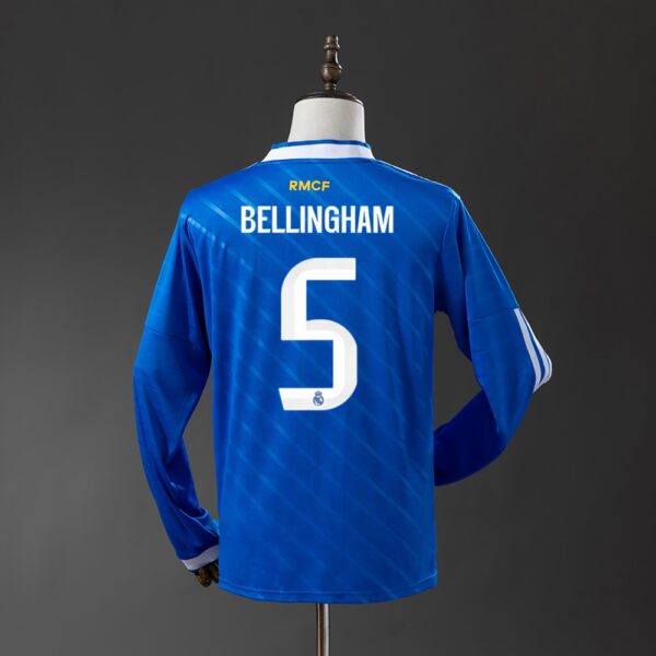 2025-26 REAL MADRID THIRD AWAY LONG SLEEVE FAN VERSION