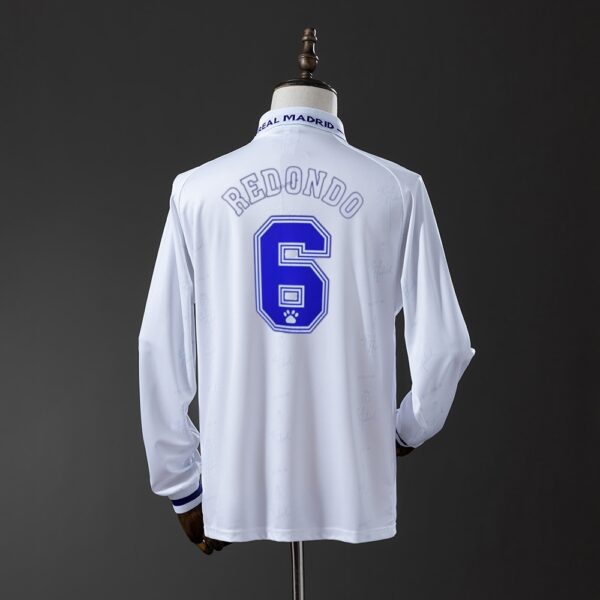 1994-96 REAL MADRID HOME LONG SLEEVE