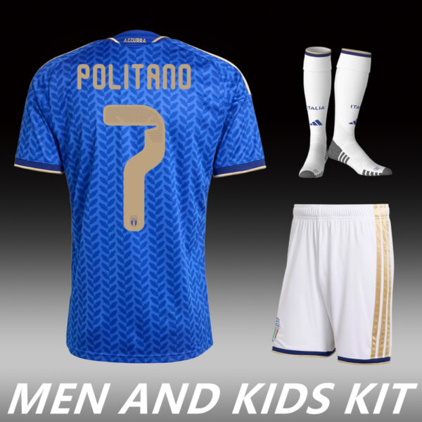 2026 ITALY WORLD CUP HOME MEN AND KIDS KIT