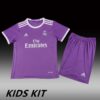 2016-17 REAL MADRID AWAY KIDS KIT