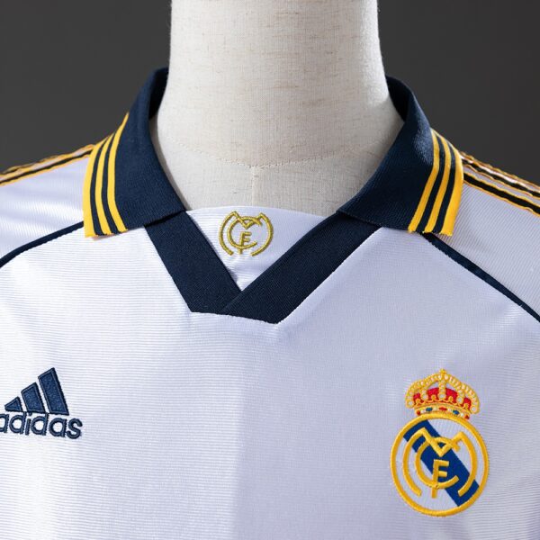 1998-00 REAL MADRID HOME LONG SLEEVE