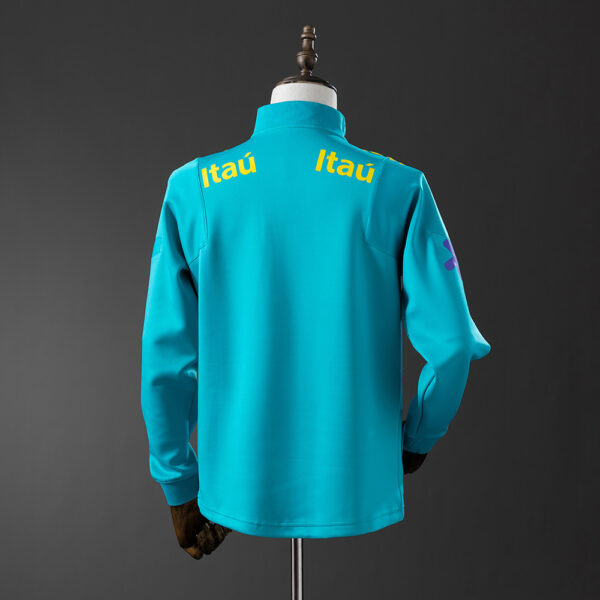 2022-23 BRAZIL TRAINING JACKET-LAKE BLUE