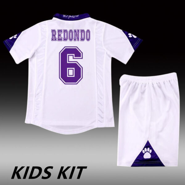 1997-98 REAL MADRID HOME KIDS KIT
