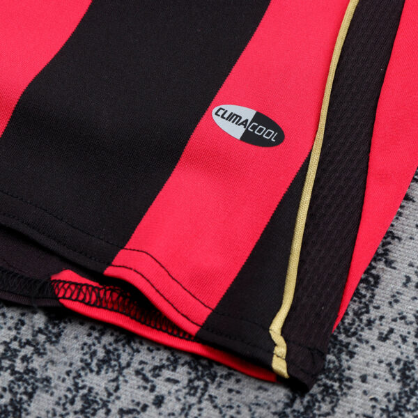 2006-07 AC MILAN HOME LONG SLEEVE KIDS KIT
