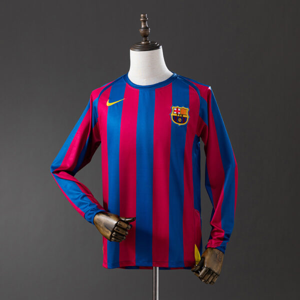 2005-06 BARCELONA HOME LONG SLEEVE