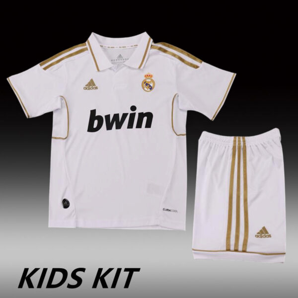 2011-12 REAL MADRID HOME KIDS KIT