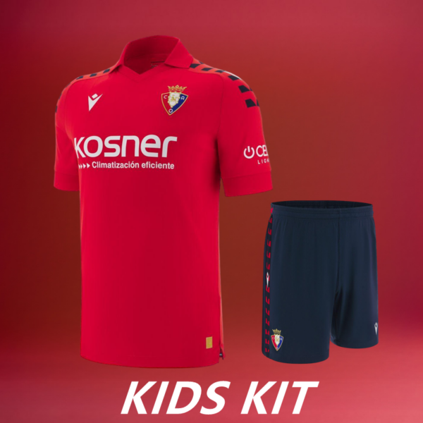 2025-26 OSASUNA HOME KIDS KIT