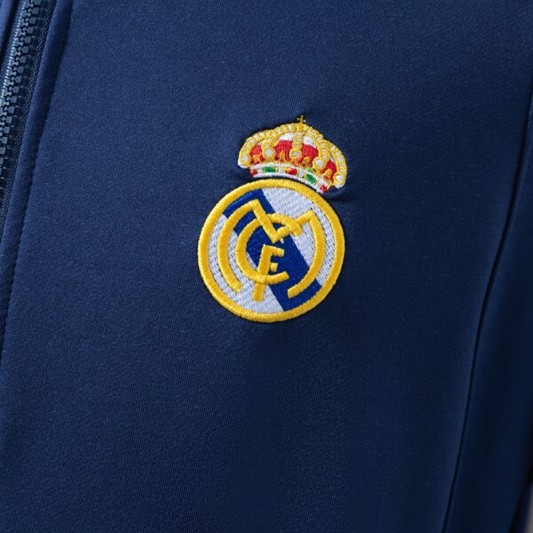 1998-99 REAL MADRID RETRO JACKET - NAVY & BLUE
