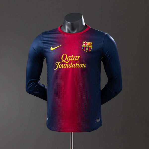 2012-13 BARCELONA HOME LONG SLEEVE (PLAYER VERSION)