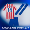 2025-26 ATLÉTICO DE MADRID HOME MEN AND KIDS KIT