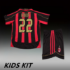 2006-07 AC MILAN HOME KIDS KIT