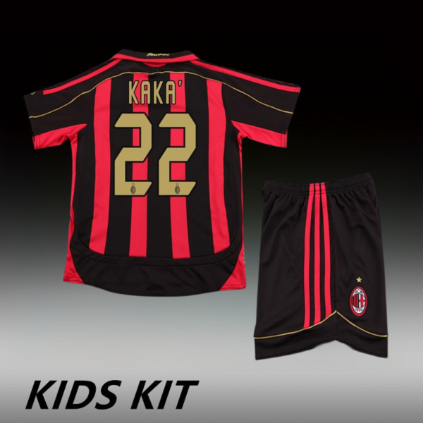2006-07 AC MILAN HOME KIDS KIT